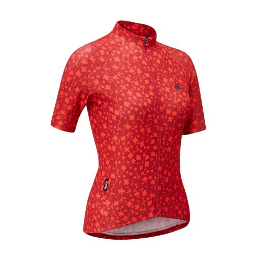 Chapeau!Chapeau! Ladies Rosa Short Sleeve Jersey Pattern - Hot CoralShort Sleeve Jersey