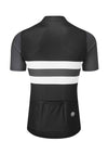 Chapeau!Chapeau! Tempo Jersey Block Stripe - Black / Carbon GreyShort Sleeve Jersey